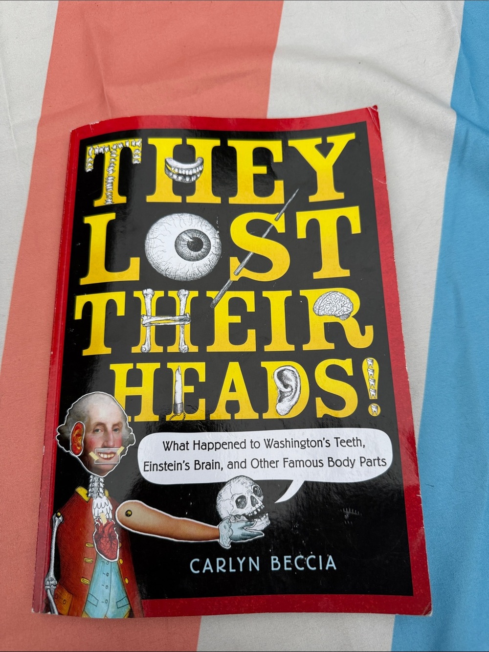 They lost their heads-paperback book